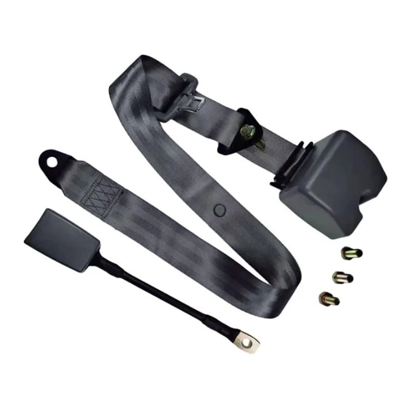 Jaké jsou tři spony bezpečnostního pásu?